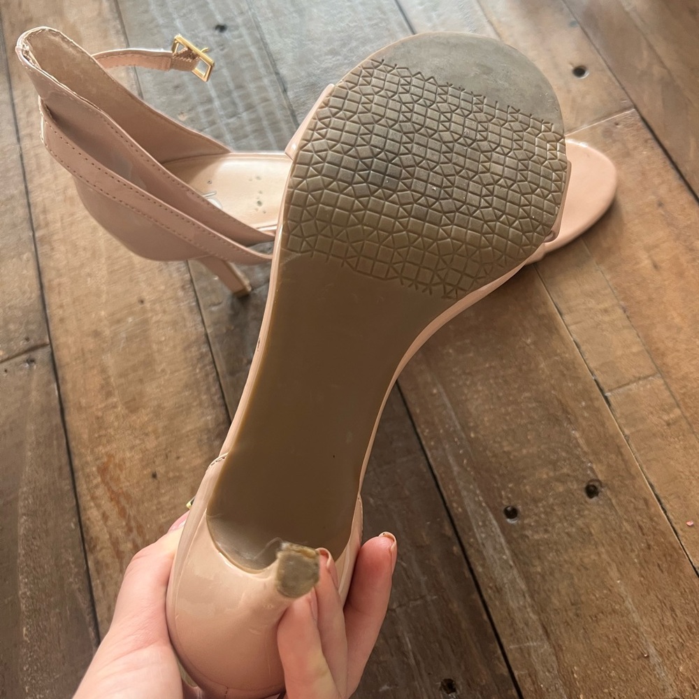 Elegant Nude Women's Heels